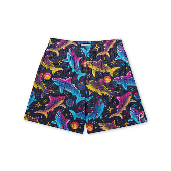 Shark Baseball Shorts