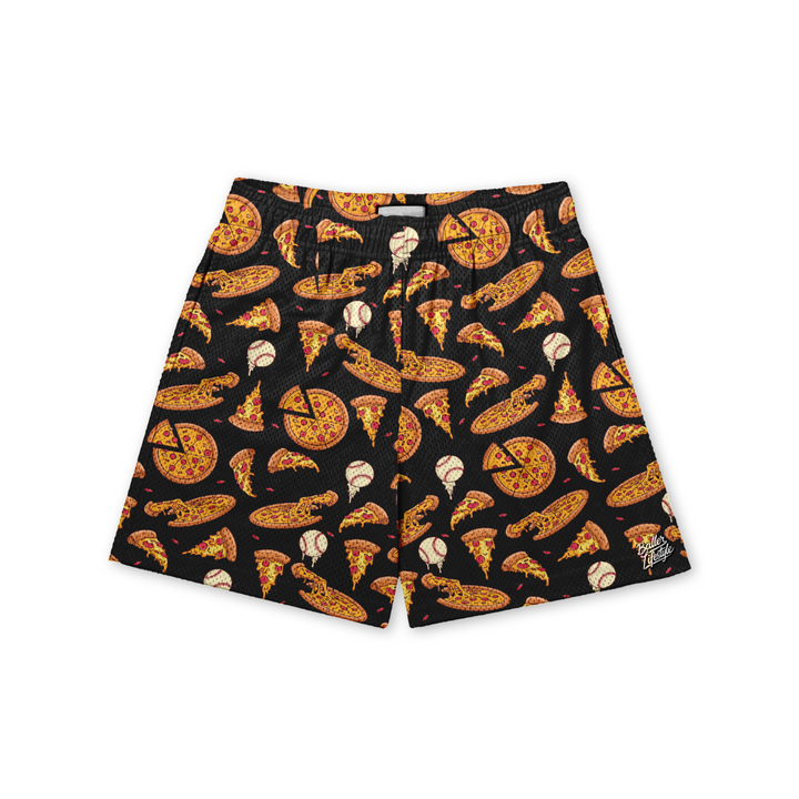 Pizza Baseball Shorts