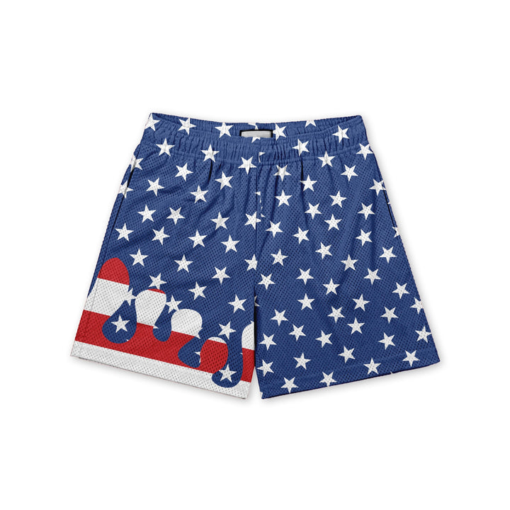 Stars and Stripes Baseball Shorts