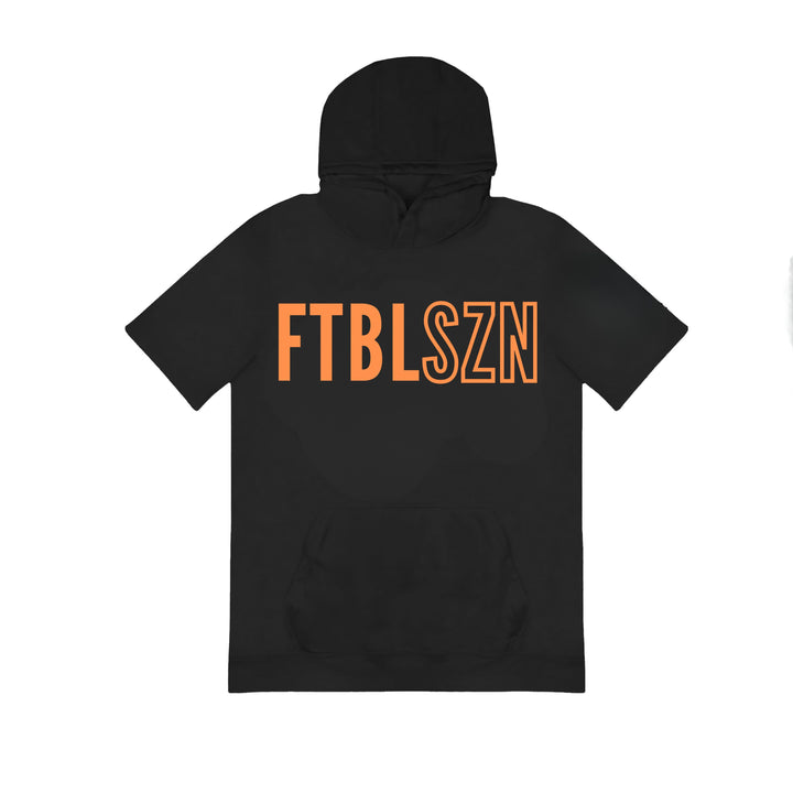 Short Sleeve Football Hoodie