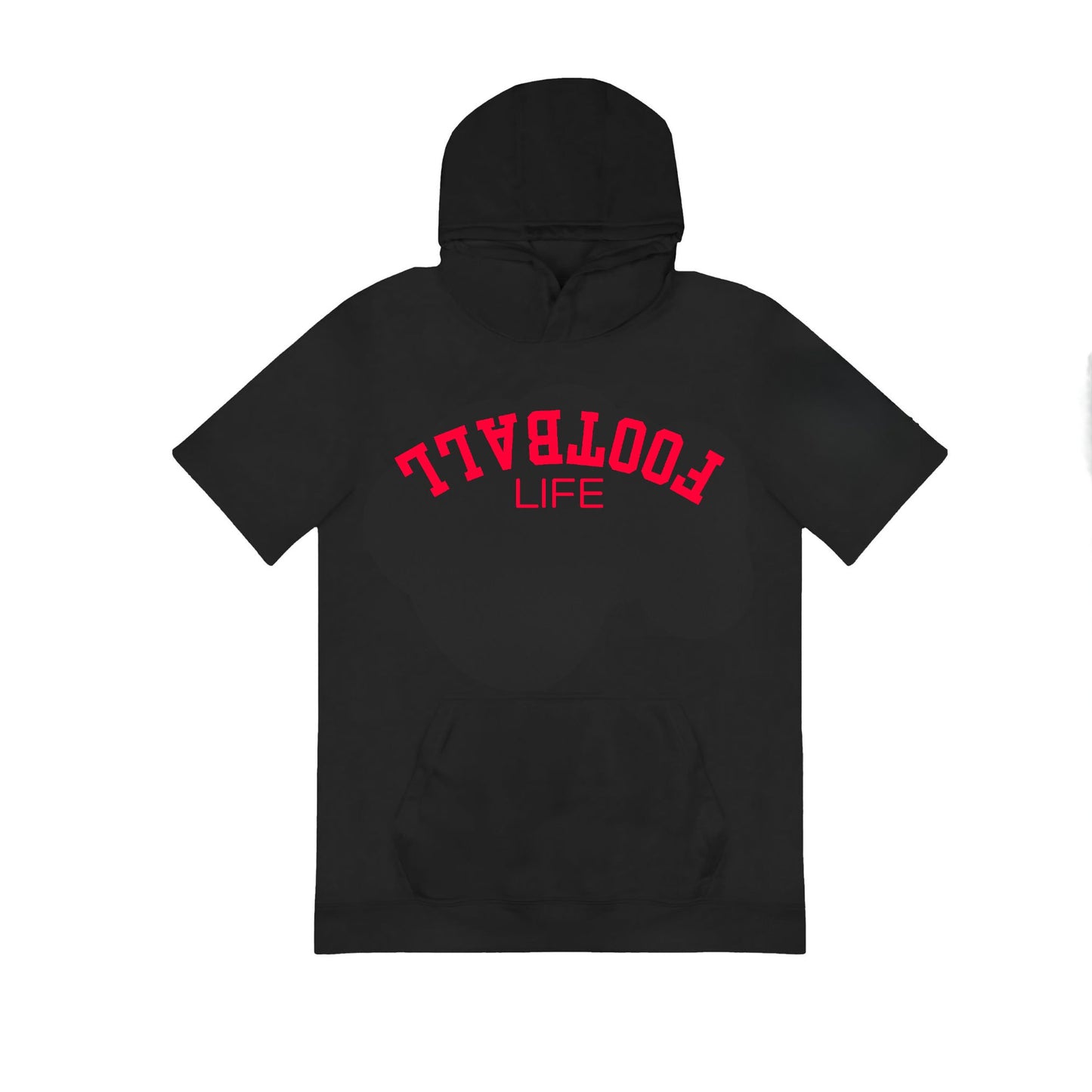 Short Sleeve Football Hoodie