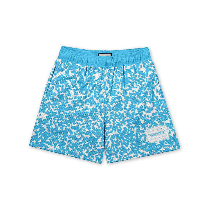 Blue Composition Notebook Baseball Shorts