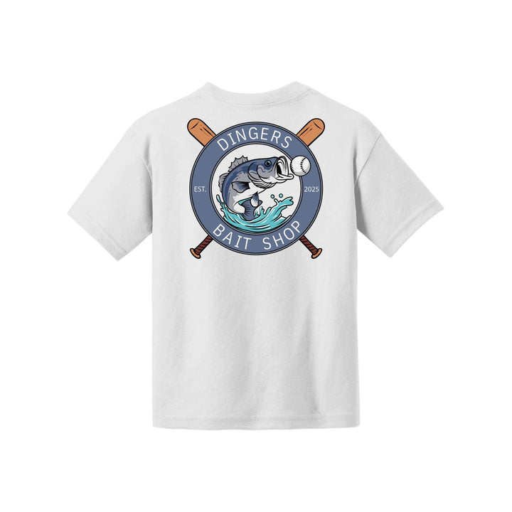 Dinger Bait Shop Fishing Youth Tee