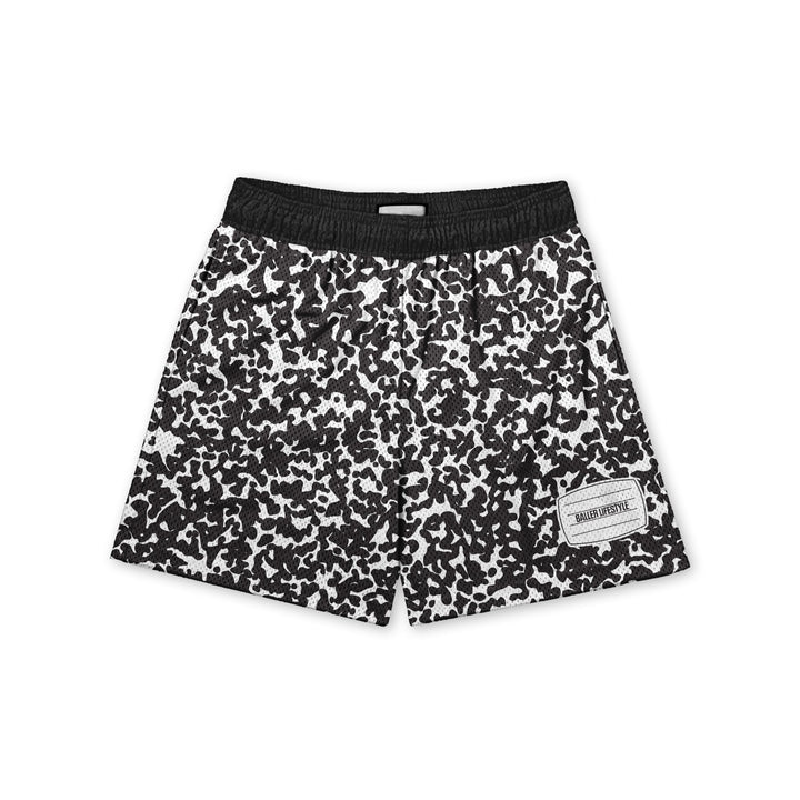 Black Composition Notebook Baseball Shorts