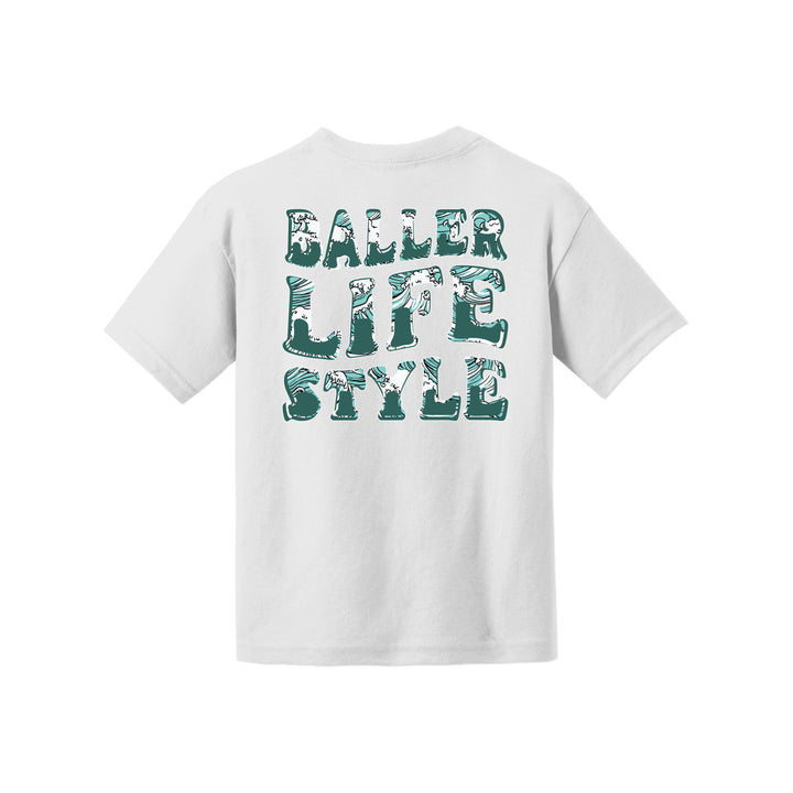 Wave Baseball Youth Tee
