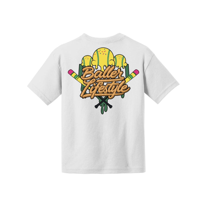 Pencil Bat Drip Youth Tee