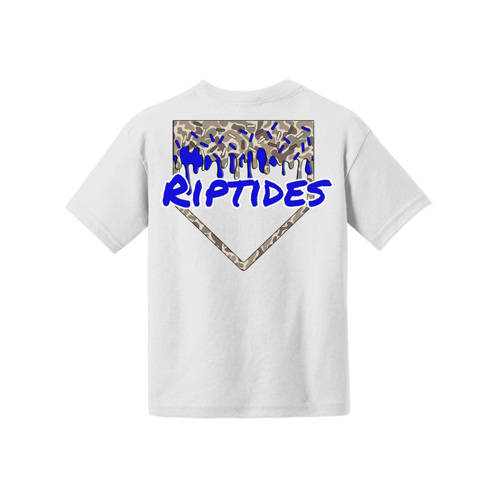 Baseball Camo Drip Youth Tee