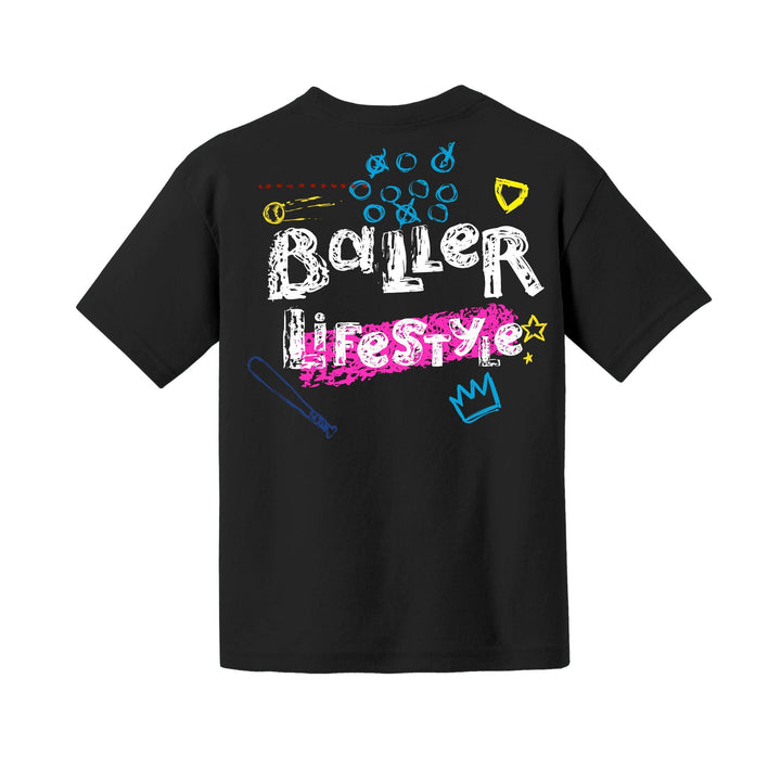 Crayon Baller Lifestyle Youth Tee