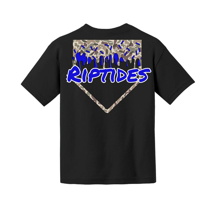 Baseball Camo Drip Youth Tee