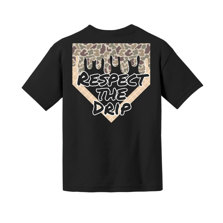 Respect the Drip Camo Drip Youth Tee