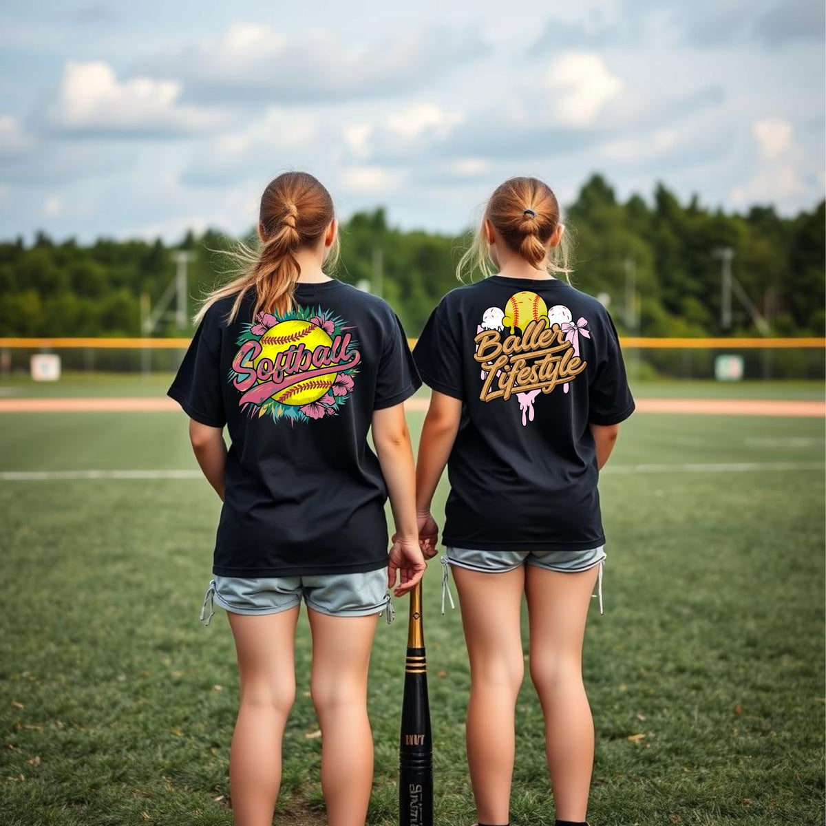 Aloha Softball Tee
