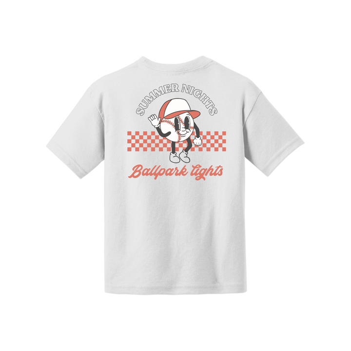 Summer nights and ballpark lights Youth Tee