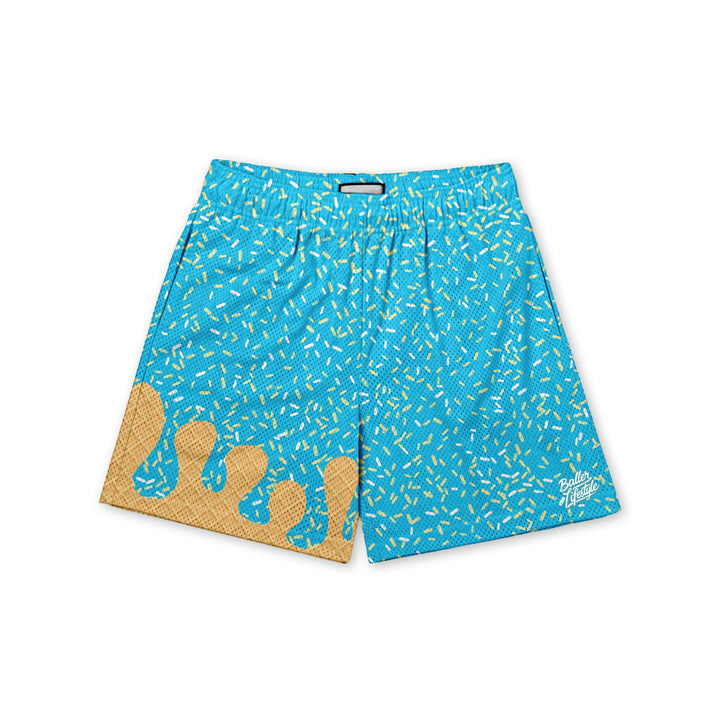 Baseball Ice Cream Drip Shorts