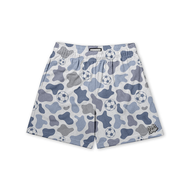 Camo Soccer Drip Shorts