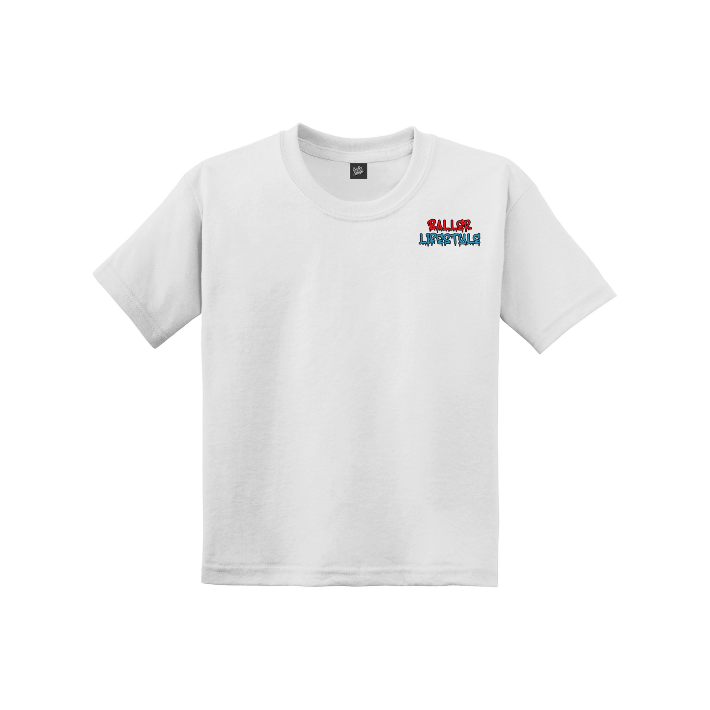 Red White and Drippy Toddler Tee