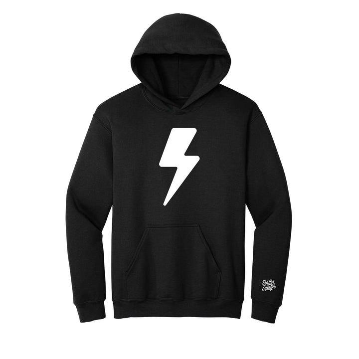 Baseball Lightning Bolt Youth Sweatshirt