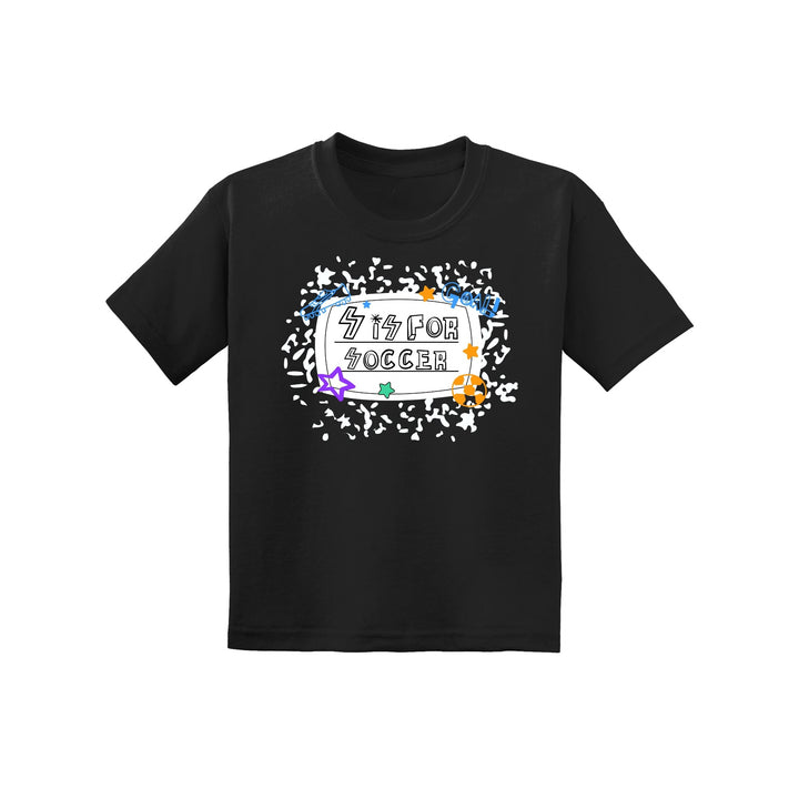 S is for Soccer Youth tee