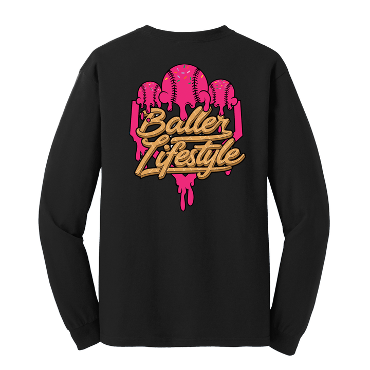 Youth Baseball Long Sleeve Tee