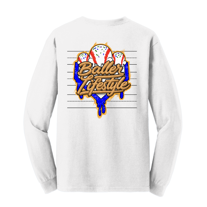 Youth Baseball Long Sleeve Tee