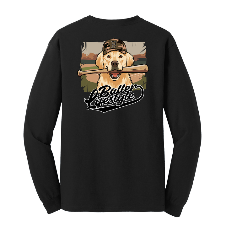 Youth Baseball Long Sleeve Tee