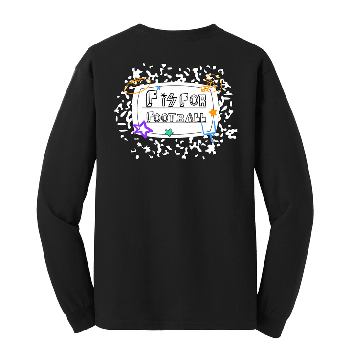 Youth Football Long Sleeve Tee