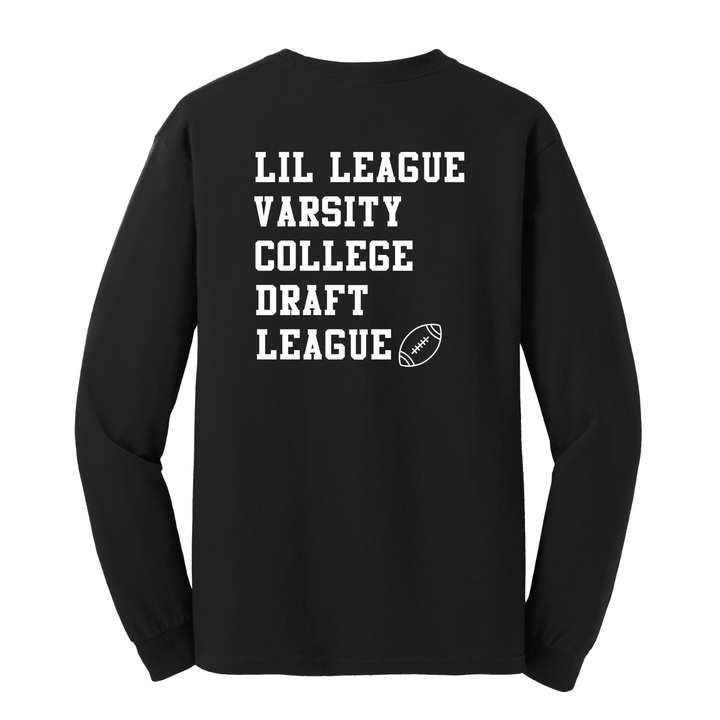 Youth Football Long Sleeve Tee