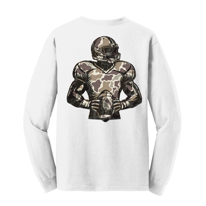 Youth Football Long Sleeve Tee