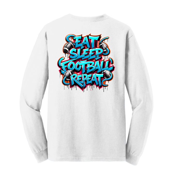 Youth Football Long Sleeve Tee