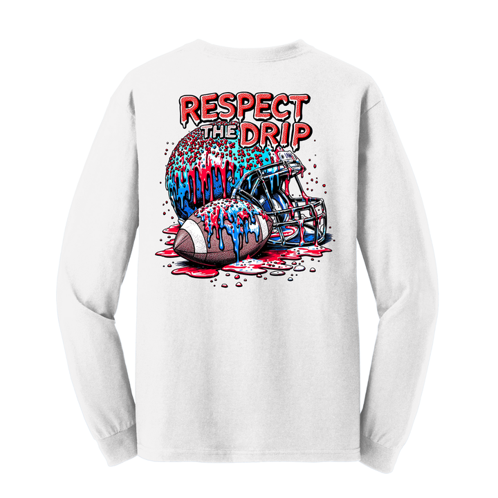 Youth Football Long Sleeve Tee