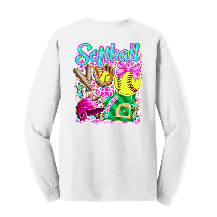 Youth Softball Long Sleeve Tee