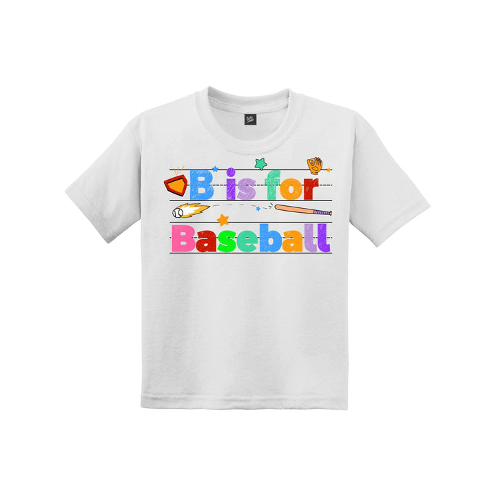 B is for Baseball Youth Tee