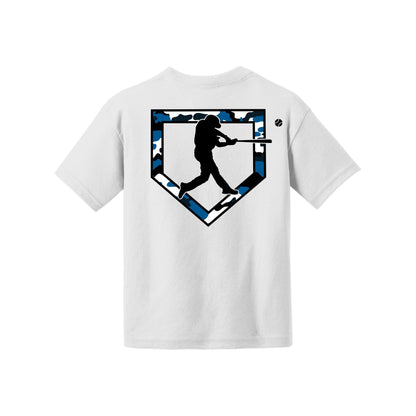 Camo Baseball Youth Tee