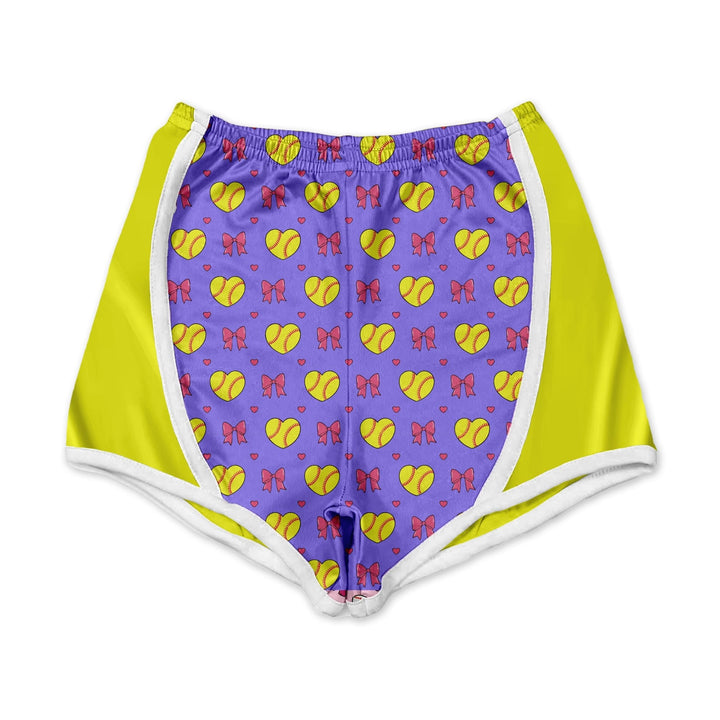 Softball and Hearts shorts