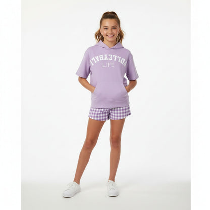 Volleyball Short Sleeve Hoodie
