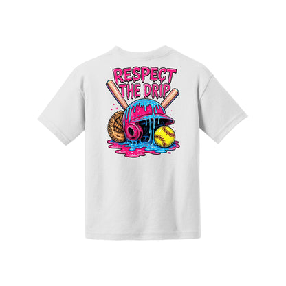 Respect the Drip Softball Youth Tee