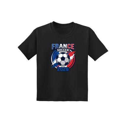 France Soccer Drip Youth Tee