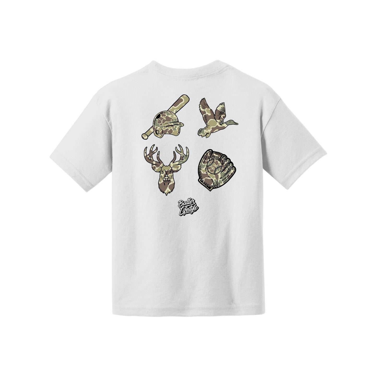 Camo Baseball Youth