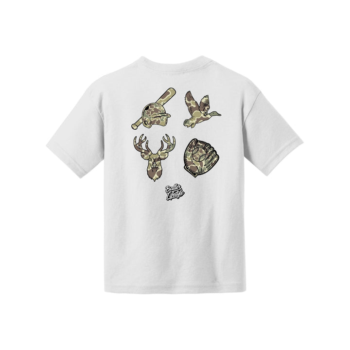 Camo Baseball Youth