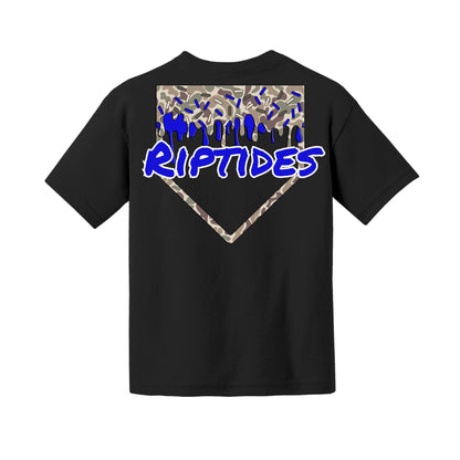 Baseball Camo Drip Youth Tee