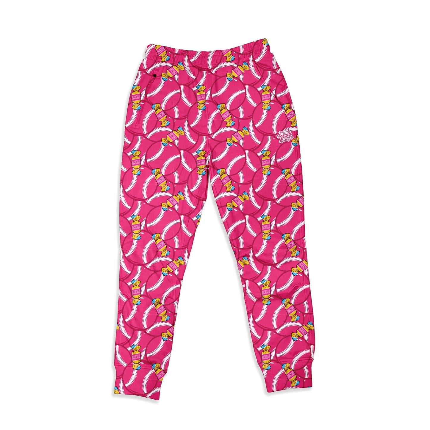Baller Lifestyle Doubles and Bubbles Baseball Joggers