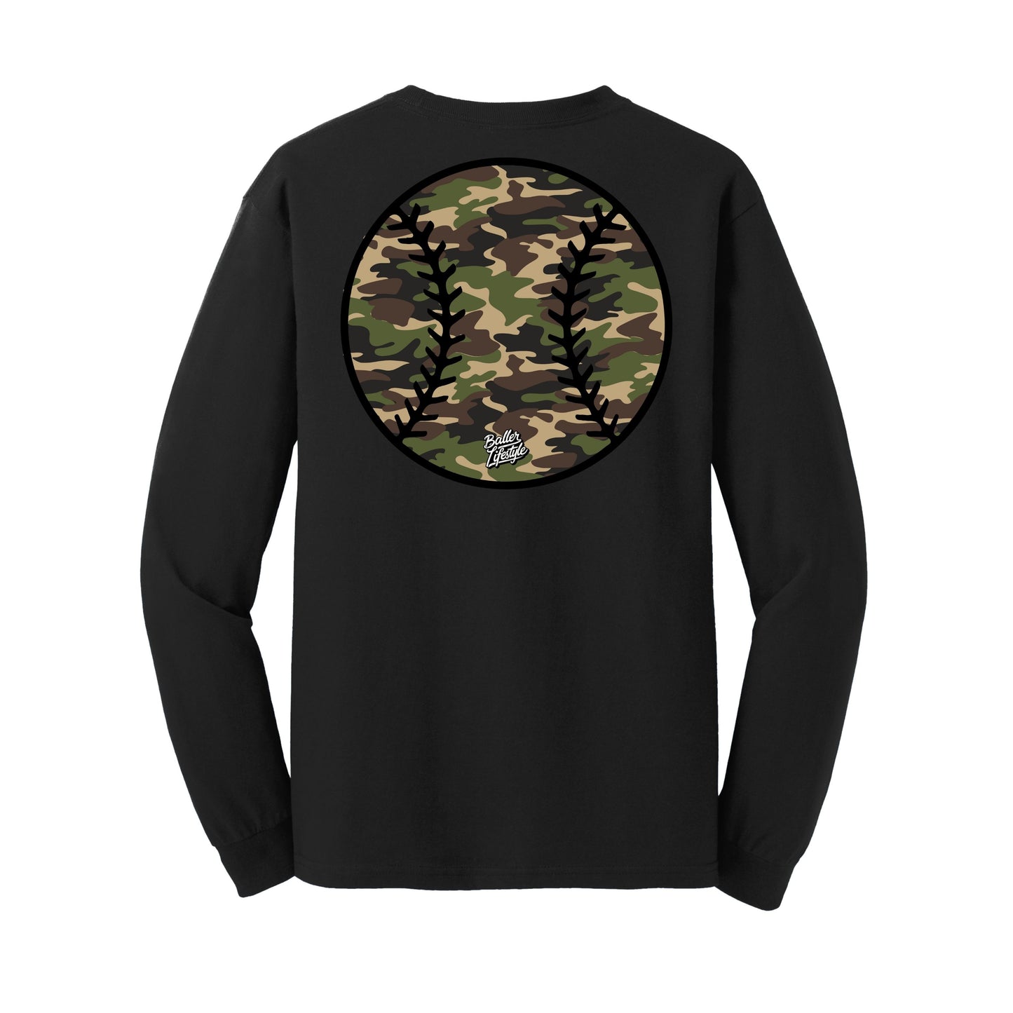 Baseball Youth Long Sleeve Tee