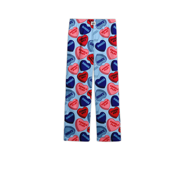 Baller Lifestyle Baseball Valentine's Youth Pajamas
