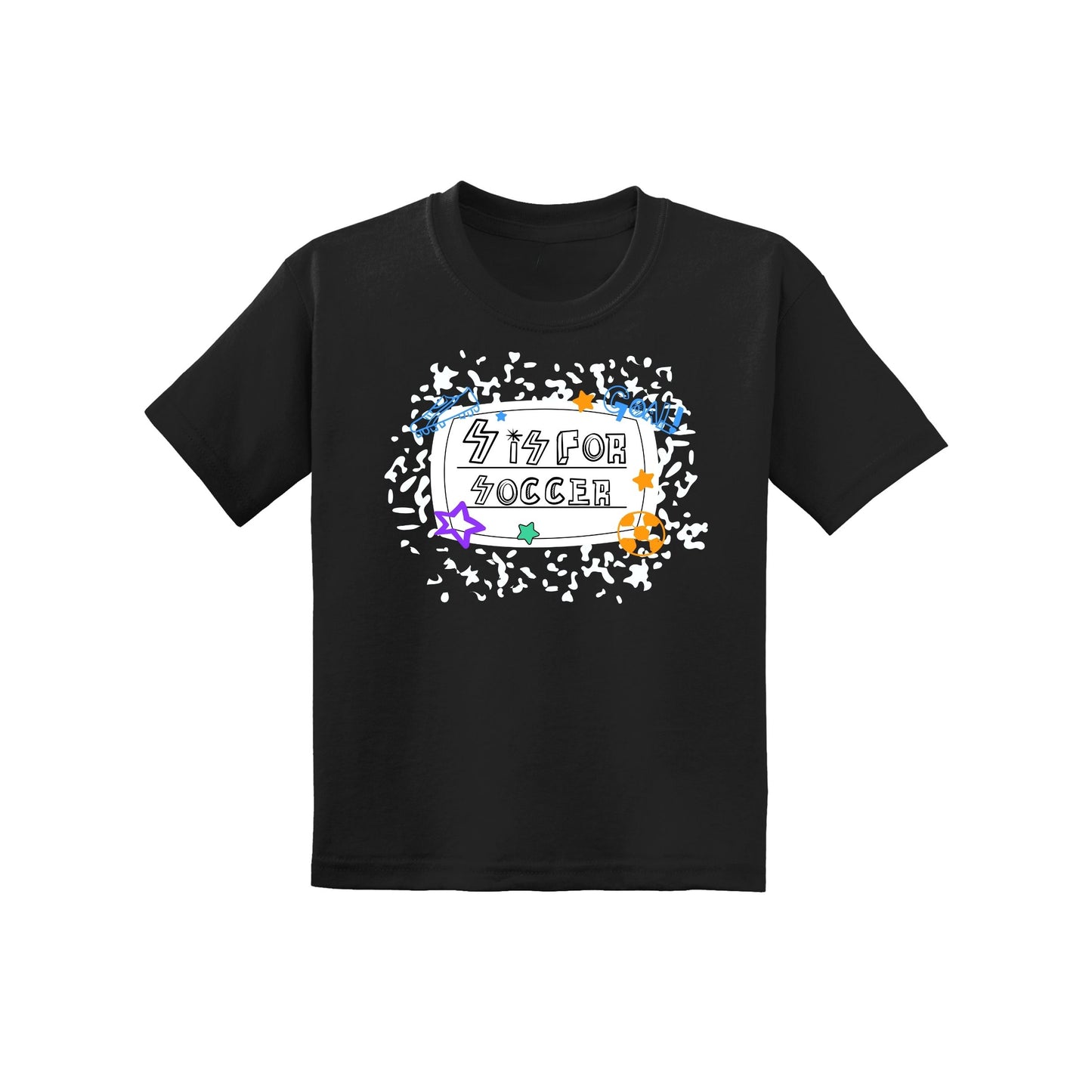 S is for Soccer Youth tee