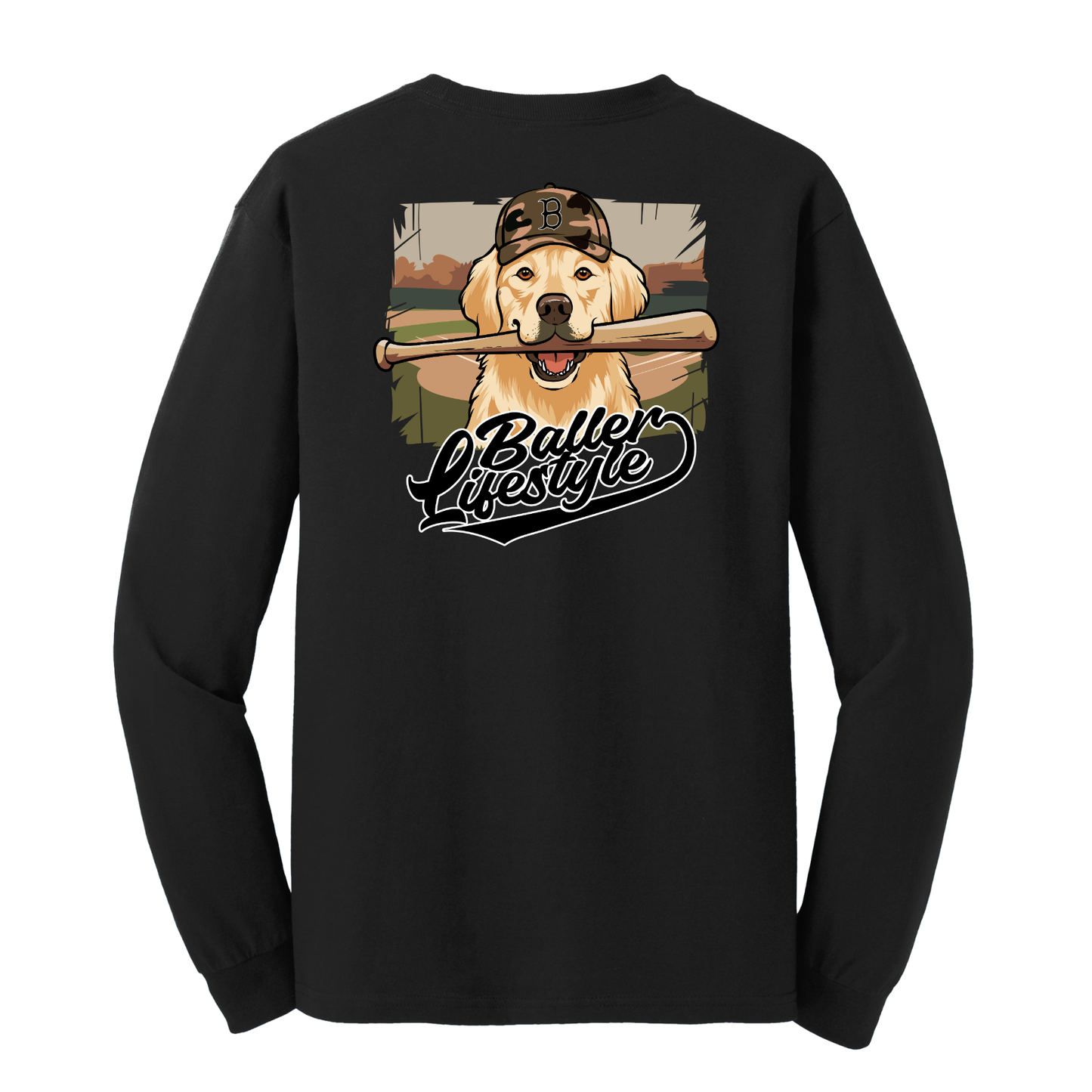 Youth Baseball Long Sleeve Tee