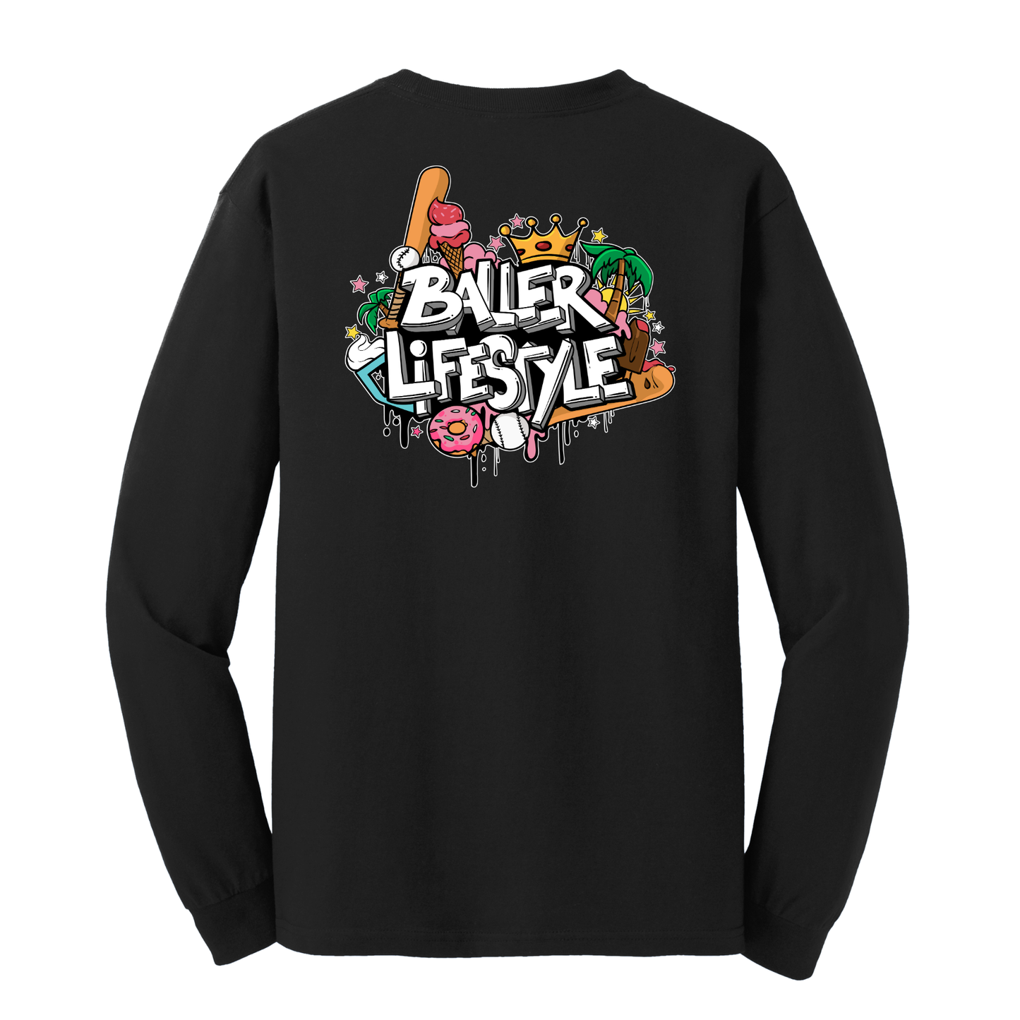 Youth Baseball Long Sleeve Tee