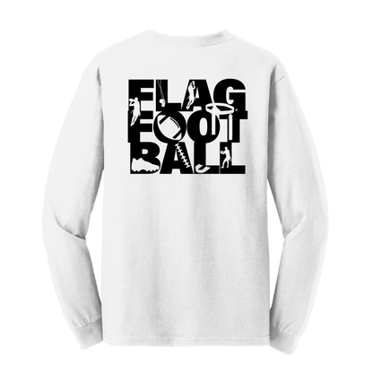 Youth Football Long Sleeve Tee