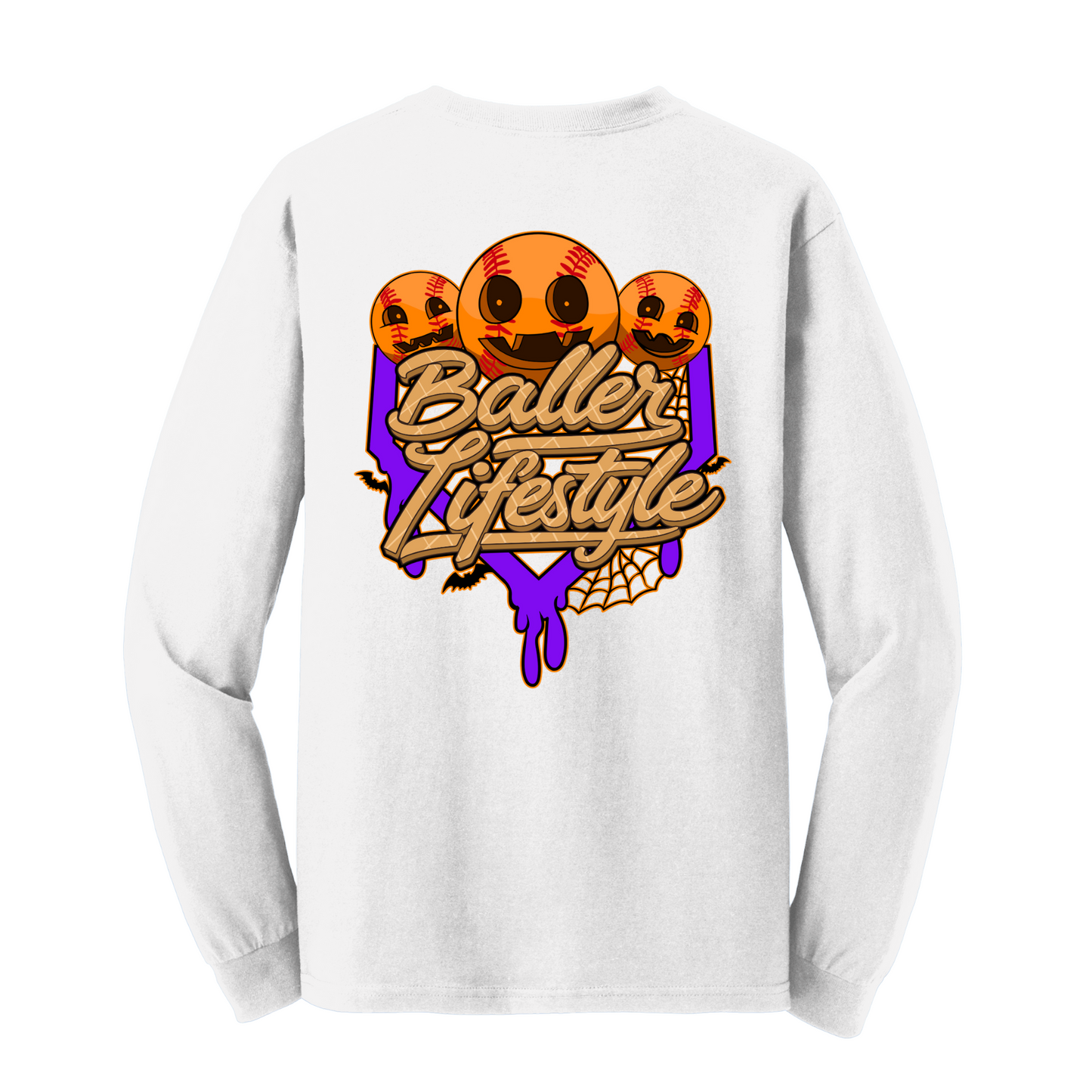 Youth Halloween Long Sleeve Tee