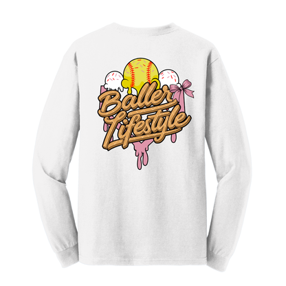Youth Softball Long Sleeve Tee