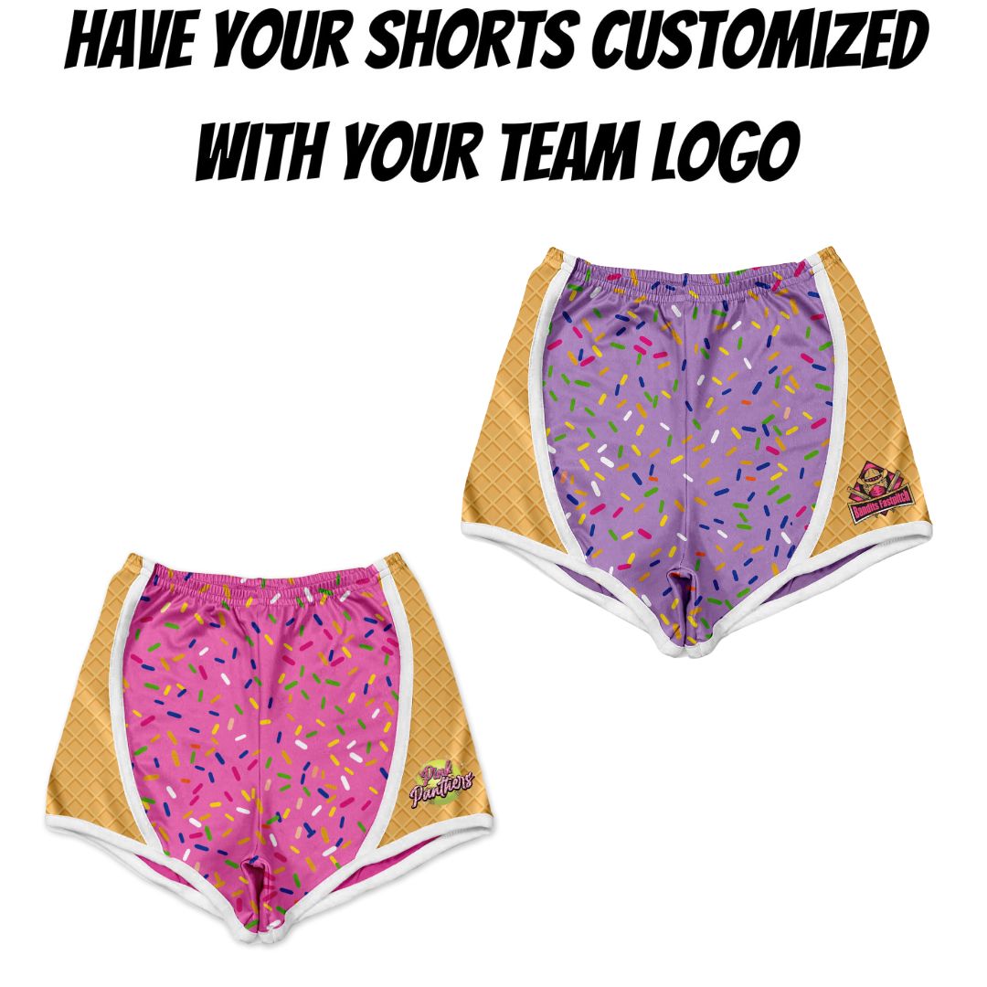 Gingham Softball Shorts